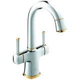 Grohe Grandera Einhand-Waschtischbatterie chrom/gold (20666IG0)