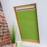 LIEDECO Universal Dachfenster-Wabenplissee , 83 x 141 cm, grün
