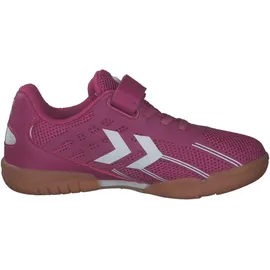 hummel Root Elite Handballschuhe mit Klettverschluss Kinder cactus flower 28