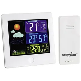 GreenBlue GB521W Digitale Wetterstation Weiß