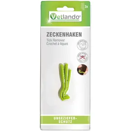 Vetlando Zeckenhaken Zeckenzange 3 Stück