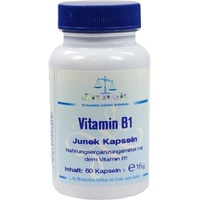 BIOS NATURPRODUKTE Vitamin B1 3 mg Junek Kapseln 60 St.