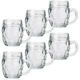 Stölzle Lausitz Tübinger Bierkrüge 6er Set transparent