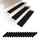 Relaxdays Stufenmatte 75 x 20 cm Schwarz