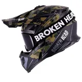 Broken Head Crosshelm Squadron Sand Titan+ MX-Brille Struggler Schwarz