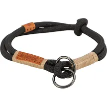 Trixie BE Nordic Zug-Stopp-Halsband Schwarz/Sand M