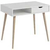 Livetastic Schreibtisch Offer Weiß