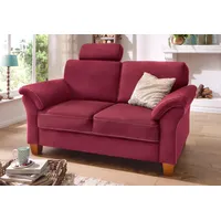 Home Affaire Couch Mikrofaser 2-Sitzer Rot