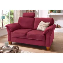 OTTO home Couch Mikrofaser 2-Sitzer Rot