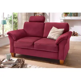 OTTO home Couch Mikrofaser 2-Sitzer Rot
