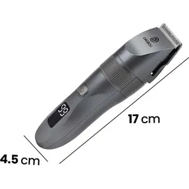 Avizar Avizar, Kabelloser Haarschneider 5W 1500 mAh mit LED-Anzeige, Grau - Grau