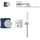 Grohe Precision SmartControl Duschsystem mit Vitalio SmartActive 310 Cube chrom