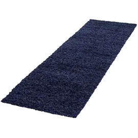 Ayyildiz 	Life Shaggy 1500 Hochflorteppich 60 x 110 cm marineblau