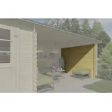 Lasita Maja Gartenhaus-Seitenwand 295 x 182,4 cm Beige