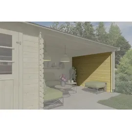 Lasita Maja Gartenhaus-Seitenwand 295 x 182,4 cm Beige