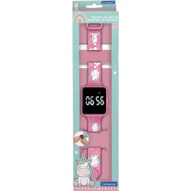 Lexibook Einhorn Digitaluhr 12/24 Stunden rosa