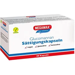 Megamax Sättigungskapseln Glucomannan