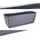 Prosperplast Blumenkasten 49 x 15,5 x 17,5 cm Anthrazit Komplettset