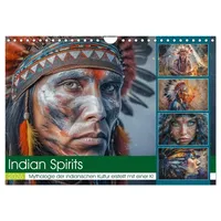 Calvendo Indian Spirits (Wandkalender 2026 DIN A4 quer), CALVENDO