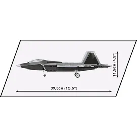 Cobi Armed Forces 5855 Lockheed F-22 Raptor