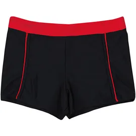 Aquarti Badeshorts rot/schwarz 134