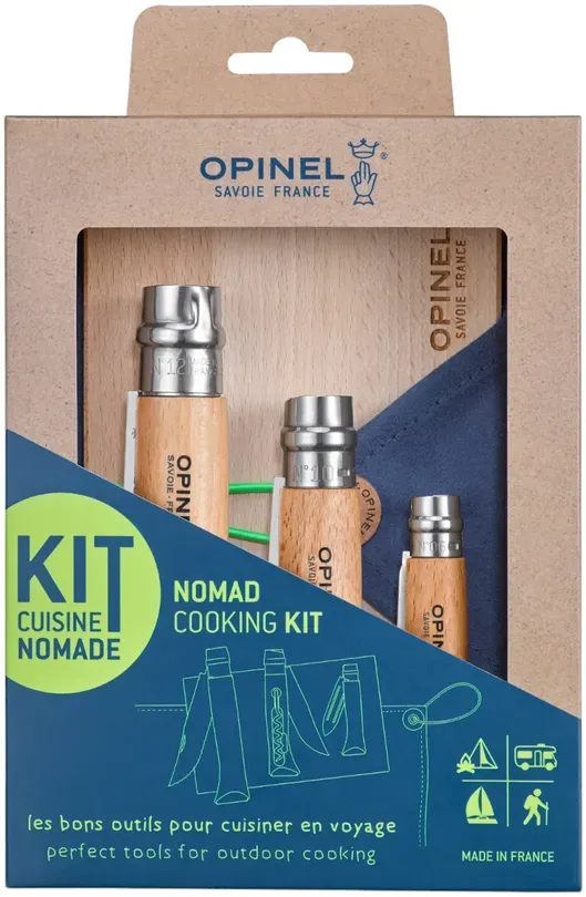 Opinel Kit cuisine nomade Brotzeitset Campingküche Picknick