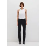 Mavi Damen Bella MID-Rise Jeans, Double Black Street, Mid-Rise, Slim Bootcut, 32W 32L - 32W / 32L