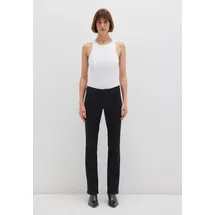 Mavi Damen Bella MID-Rise Jeans, Double Black Street, Mid-Rise, Slim Bootcut, 32W 32L - 32W / 32L