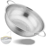 luxuskollektion Küchensieb Edelstahl Ø 28 cm mikroperforiert