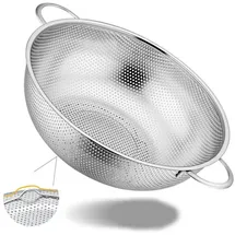 luxuskollektion Küchensieb Edelstahl Ø 28 cm mikroperforiert