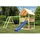 Akubi Spielturm Luis Set C mit Rutsche blau 89373