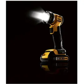 DeWalt Akku-Lampe Aluminium/Kunststoff Metall gelb/schwarz
