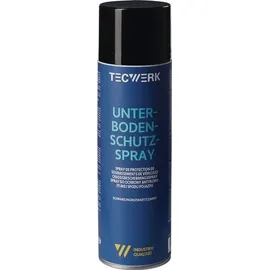 tecwerk Unterbodenschutz-Spray Schwarz 12 St. 500 ml
