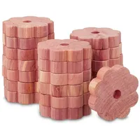 Relaxdays 40 x Mottenschutz Zedernholz