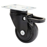 Wagner Design - 3C Lenkrolle mit Feststeller, Kunstoff-Rad 50 mm, Tragkraft 50 kg