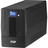 kompatible Ware FSP iFP 600 Line-Interactive USV 600VA/360W, 2X Schuko,LCD-Touchscreen, Eingang Spannungsumfang 162-290 VAC, 60/50 Hz (Auto Sensing), Simulierte Sinuskurve, Kaltstartfunktion