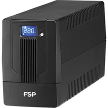 kompatible Ware FSP iFP 600 Line-Interactive USV 600VA/360W, 2X Schuko,LCD-Touchscreen, Eingang Spannungsumfang 162-290 VAC, 60/50 Hz (Auto Sensing), Simulierte Sinuskurve, Kaltstartfunktion