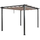 MCW Pergola 4 x 3 m Taupe