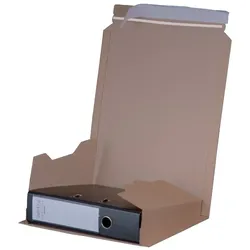 SMARTBOXPRO Ordner-Versandkarton, braun, für Ordner DIN A4