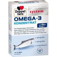 Doppelherz System Omega-3 Konzentrat Kapseln