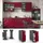Vicco Apothekerschrank Fame-Line 30 x 82 x 60 cm Rot