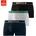 Buffalo Boxershorts für Herren Packung 3 St aus Baumwoll-Mix Buffalo
