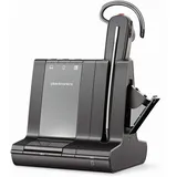 Plantronics DECT-Mono-Headset 'Savi W8245' konvertibel, mit Basisstation, Überko