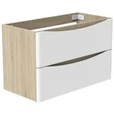 duschspa Waschtisch Unterschrank Waschbeckenunterschrank Waschtischunterschrank Badschrank, Hängeschrank 50-120 cm 80 cm x 50 cm x 39.5 cm