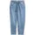Tom Tailor DENIM Damen TTADEA BARREL Jeans mit Gürtel, blau, Uni, Gr. XL