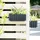 Prosperplast Blumenkasten 38 x 18 x 16,2 cm Grau
