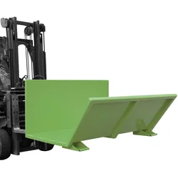 Langgutkipper Transportgerät lackiert RAL6011 Resedagrün Stapler Anbaugerät