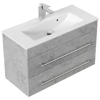 Magnolia home Badmöbel Mars 800 SlimLine beton