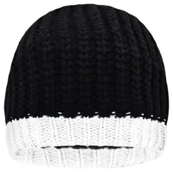 Rip Beanie MB7103, schwarz/weiß, Einheitsgröße - schwarz/weiß