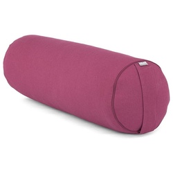 bodhi Yoga Bolster Yoga BOLSTER BASIC aubergine, Dinkelhülsen